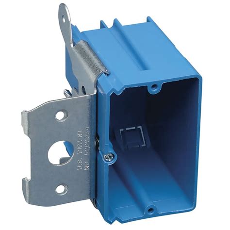 metal 1 gang utility box|single gang plastic electrical box.